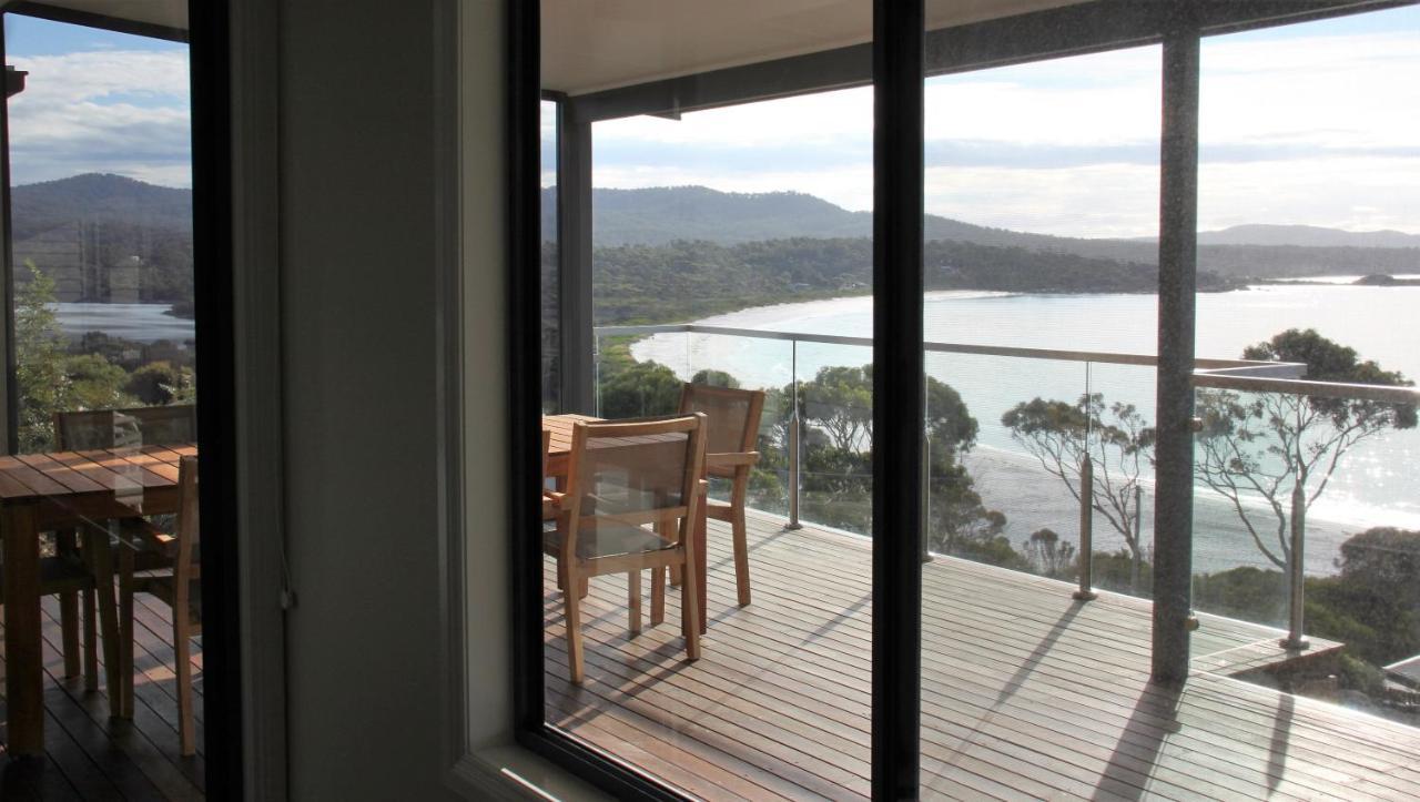 Binalong Bay Sea Eagle Cottage Amazing Views Of Bay Of Fires מראה חיצוני תמונה