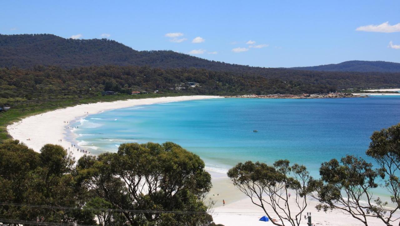 Binalong Bay Sea Eagle Cottage Amazing Views Of Bay Of Fires מראה חיצוני תמונה