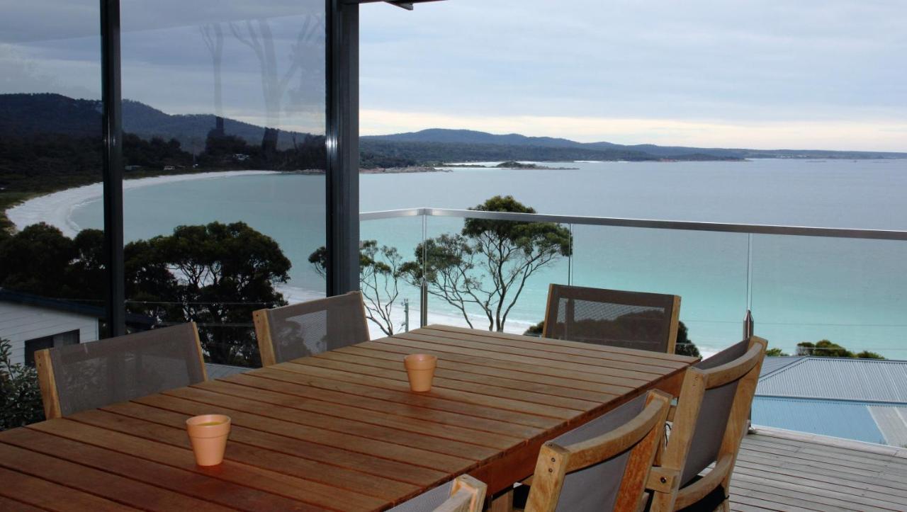 Binalong Bay Sea Eagle Cottage Amazing Views Of Bay Of Fires מראה חיצוני תמונה