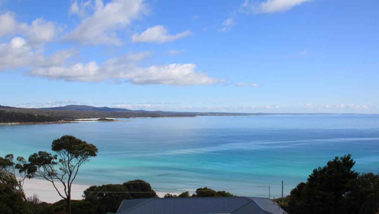 Binalong Bay Sea Eagle Cottage Amazing Views Of Bay Of Fires מראה חיצוני תמונה
